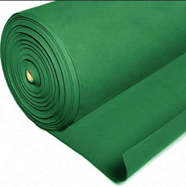 EVA Foamiran Liuks  Žalia žolės  spalva 2 mm, plotis 1,20cm