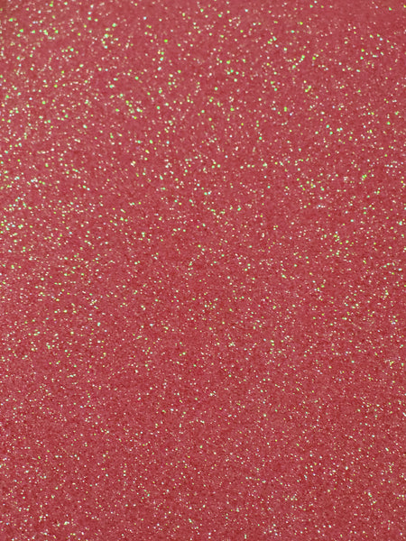 Blizgantis Foamiranas - Raudona  Spalva su Blizgučiais (60 x 70)