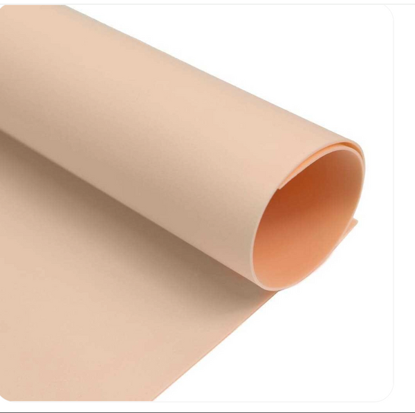 Zefyrinis foamiranas -Persikinė Spalva 2mm (50*50cm) -015