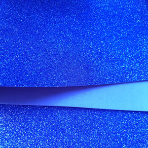 Blizgantis Foamiranas -Mėlynas Barchatas  (60*70cm)