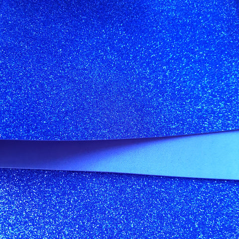 Blizgantis Foamiranas -Mėlynas Barchatas  (60*70cm)